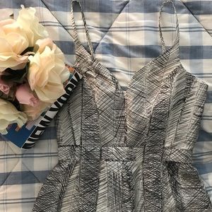 Brian Reyes fit and flare sundress